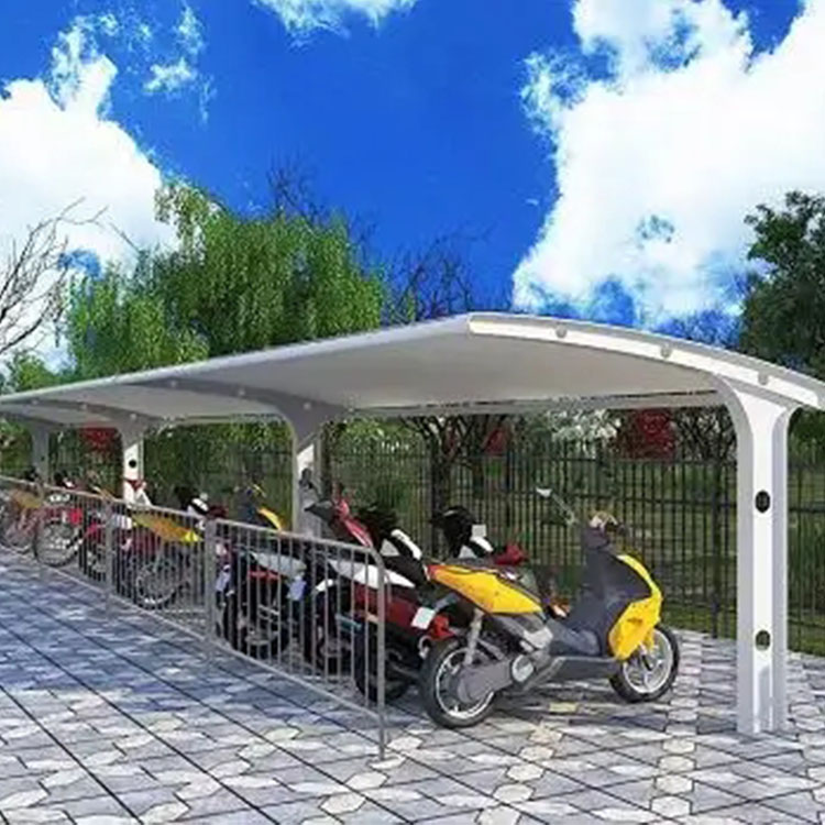 宝坻区膜结构电动车棚